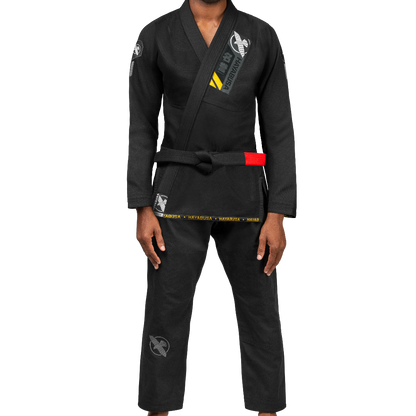 Uniforme de Jiujitsu Brasileño Liviano Hayabusa Ascend (Negro) (Disponible por Encargo)