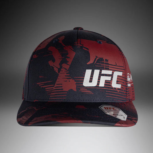 Gorra Venum UFC Zenith Authentic Fight Week (Rojo / Negro) (Disponible en Costa Rica)