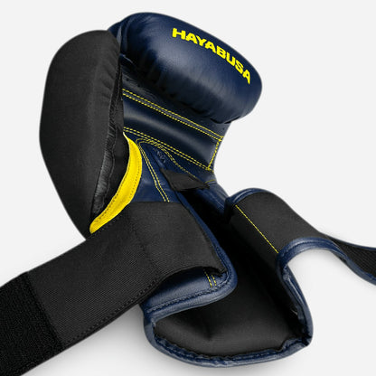 Guantes de Box Hayabusa T3 (Azul / Amarillo) (Disponible por Encargo)