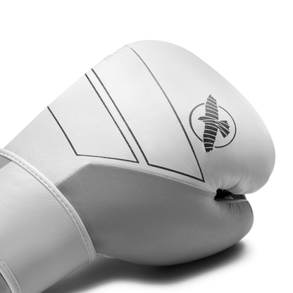 Guantes de Box Hayabusa S4 (Cuero) (Blanco) (Disponible por Encargo)