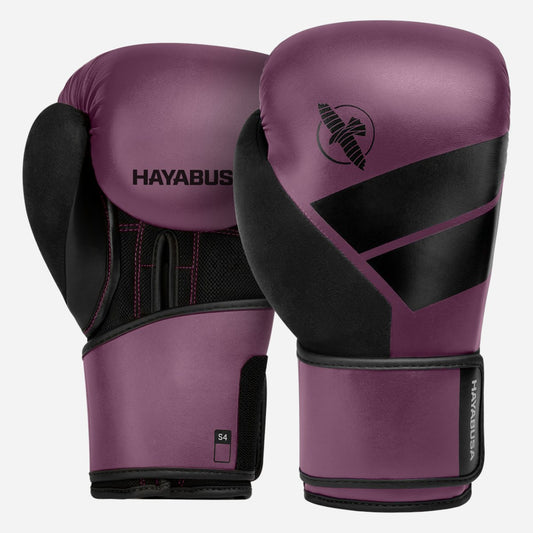 Guantes de Box Hayabusa S4 (Vino / Negro) (Disponible por Encargo)