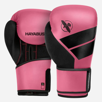 Guantes de Box Hayabusa S4 (Rosado / Negro) (Disponible por Encargo)