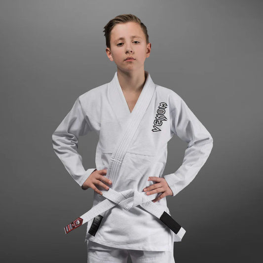 Uniforme de Jiujitsu Brasileño Venum Contender para Niño (Blanco) (Disponible por Encargo)