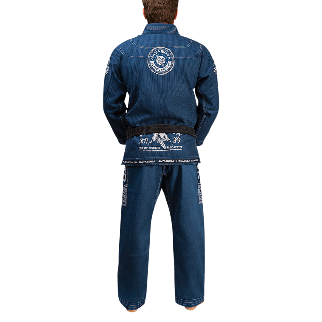 Uniforme de Jiujitsu Brasileño Hayabusa Goorudo 3 (Azul) (Disponible por Encargo)