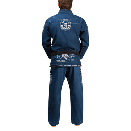 Uniforme de Jiujitsu Brasileño Hayabusa Goorudo 3 (Azul) (Disponible por Encargo)