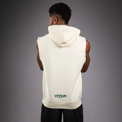 Sudadera sin Mangas para Hombre Venum Sparring (Blanco) (Disponible en Costa Rica y por Encargo)