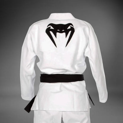 Uniforme de Jiujitsu Brasileño Venum Contender 2.0 (Blanco) (Disponible por Encargo)