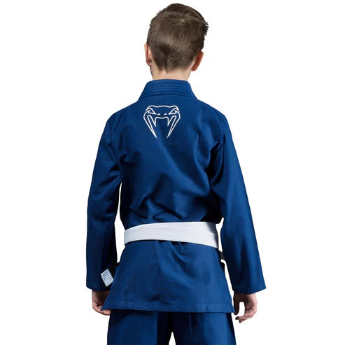 Uniforme de Jiujitsu Brasileño Venum Contender para Niño (Azul) (Disponible por Encargo)
