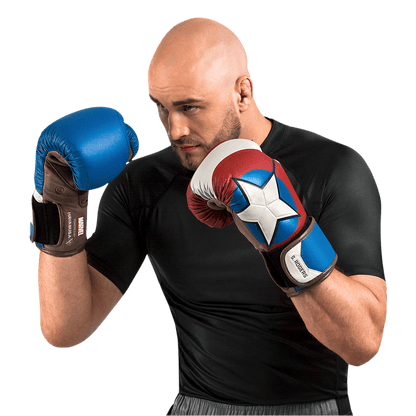 Guantes de Box Hayabusa T3 Edición Capitán América Steve Rogers (Marvel) (Disponible por Encargo)
