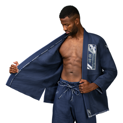 Uniforme de Jiujitsu Brasileño Liviano Hayabusa Ascend (Azul) (Disponible por Encargo)