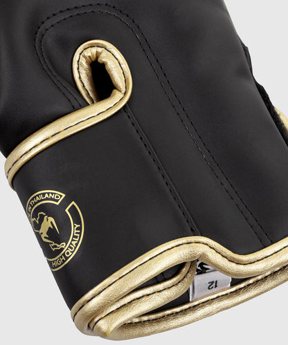 Guantes de Box Venum Elite (Negro Camo / Dorado) (Disponible por Encargo)
