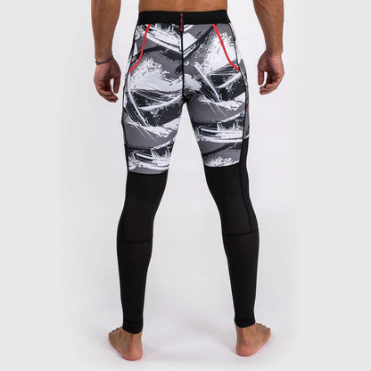 Licra Larga Venum Electron 3.0 (Gris / Rojo) (Disponible por en Costa Rica y Encargo)