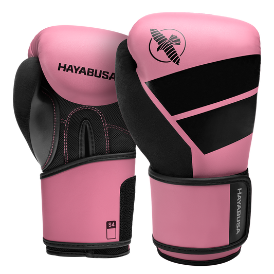 Guantes de Box Hayabusa S4 para Niños (Rosado / Negro) (Disponible por Encargo)