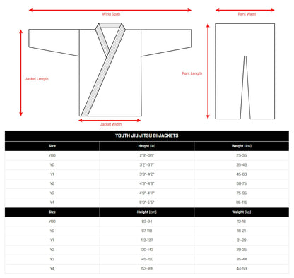 Uniforme de Jiujitsu Brasileño Hayabusa Ascend para Niño (Rosado) (Disponible por Encargo)