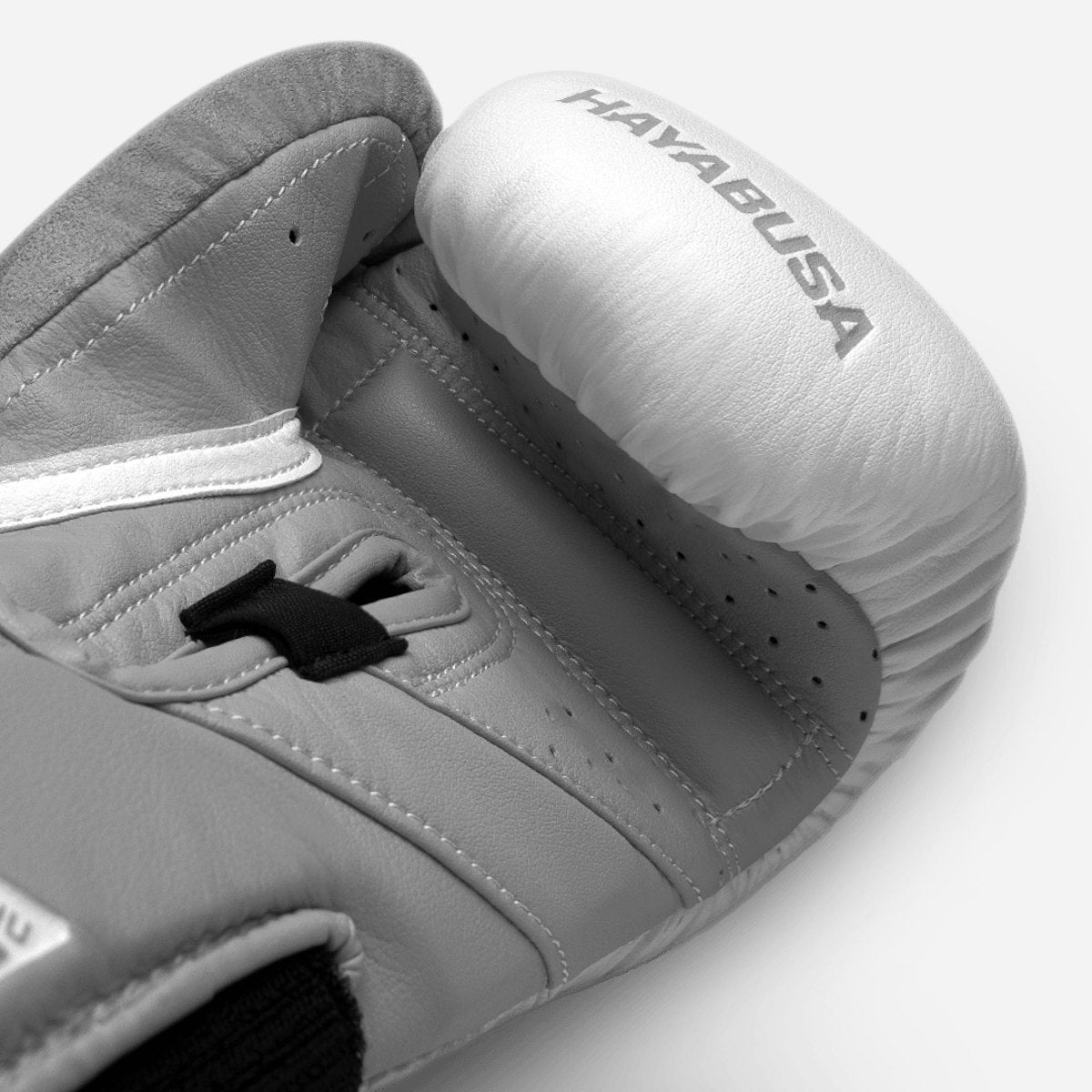 Guantes de Box Hayabusa T3 (Blanco / Gris) (Disponible por Encargo)