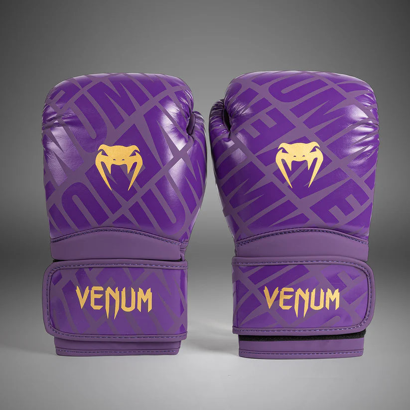 Guantes de Box Venum Contender 1.5 XT (Morado / Amarillo) (Disponible en Costa Rica)