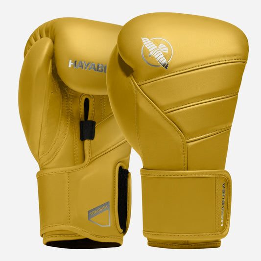 Guantes de Box Hayabusa T3 Kanpeki (Cuero) (Amarillo) (Disponible por Encargo)