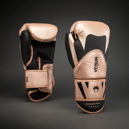 Guantes de Box Venum Challenger 4.0 Scales (Rosado Aperlado / Negro) (Disponible en Costa Rica)