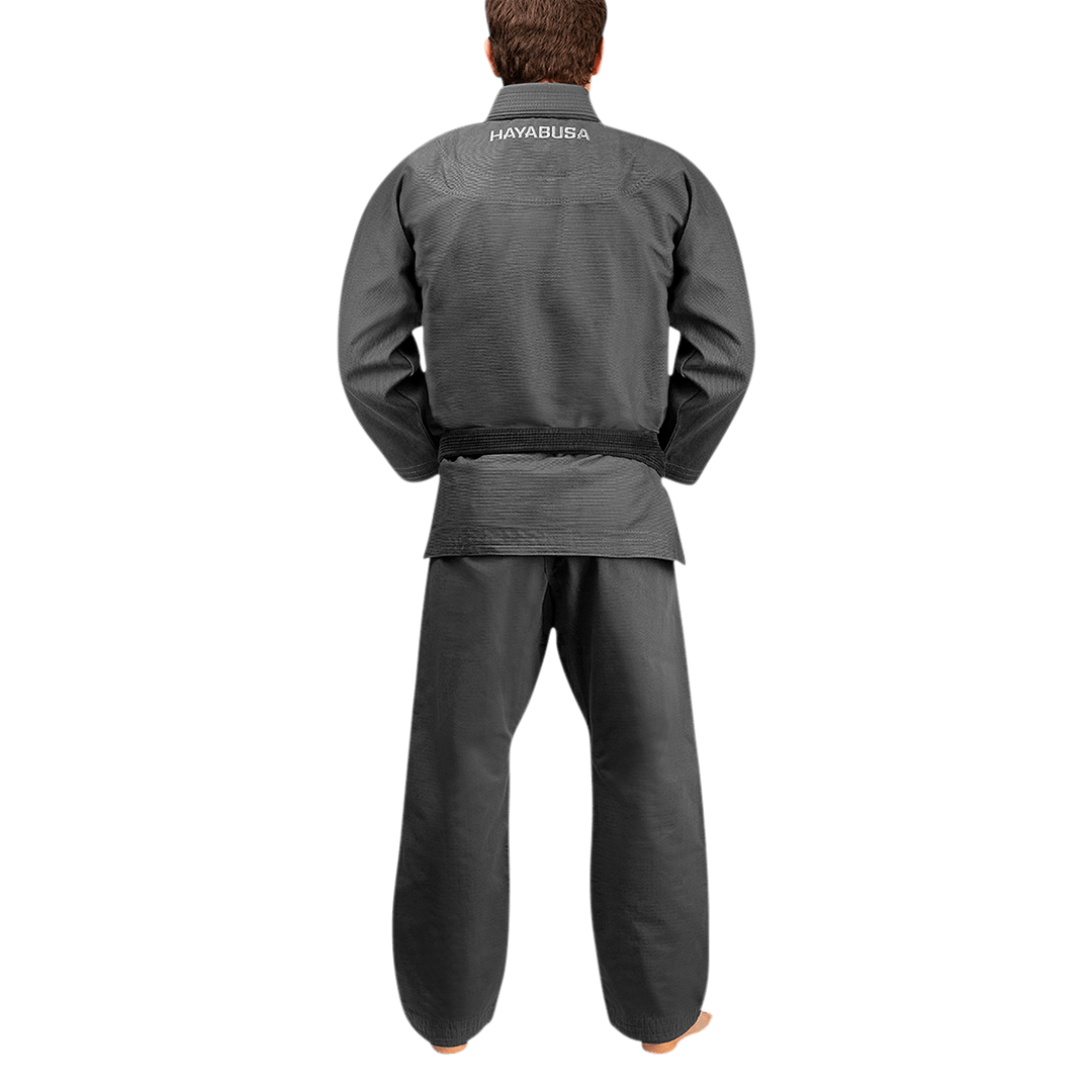 Uniforme de Jiujitsu Brasileño Liviano Hayabusa Ultra-Lightweight (Gris) (Disponible por Encargo)