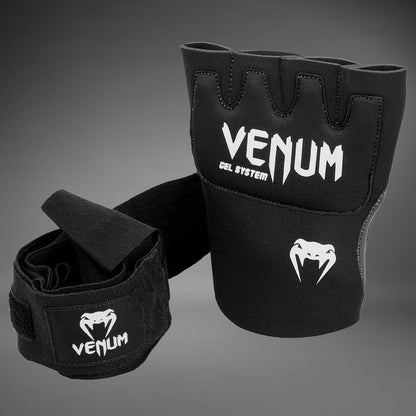 Vendas de Gel Venum Quick Wrap (Negro / Blanco) (Disponible en Costa Rica)