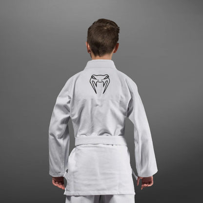 Uniforme de Jiujitsu Brasileño Venum Contender para Niño (Blanco) (Disponible por Encargo)