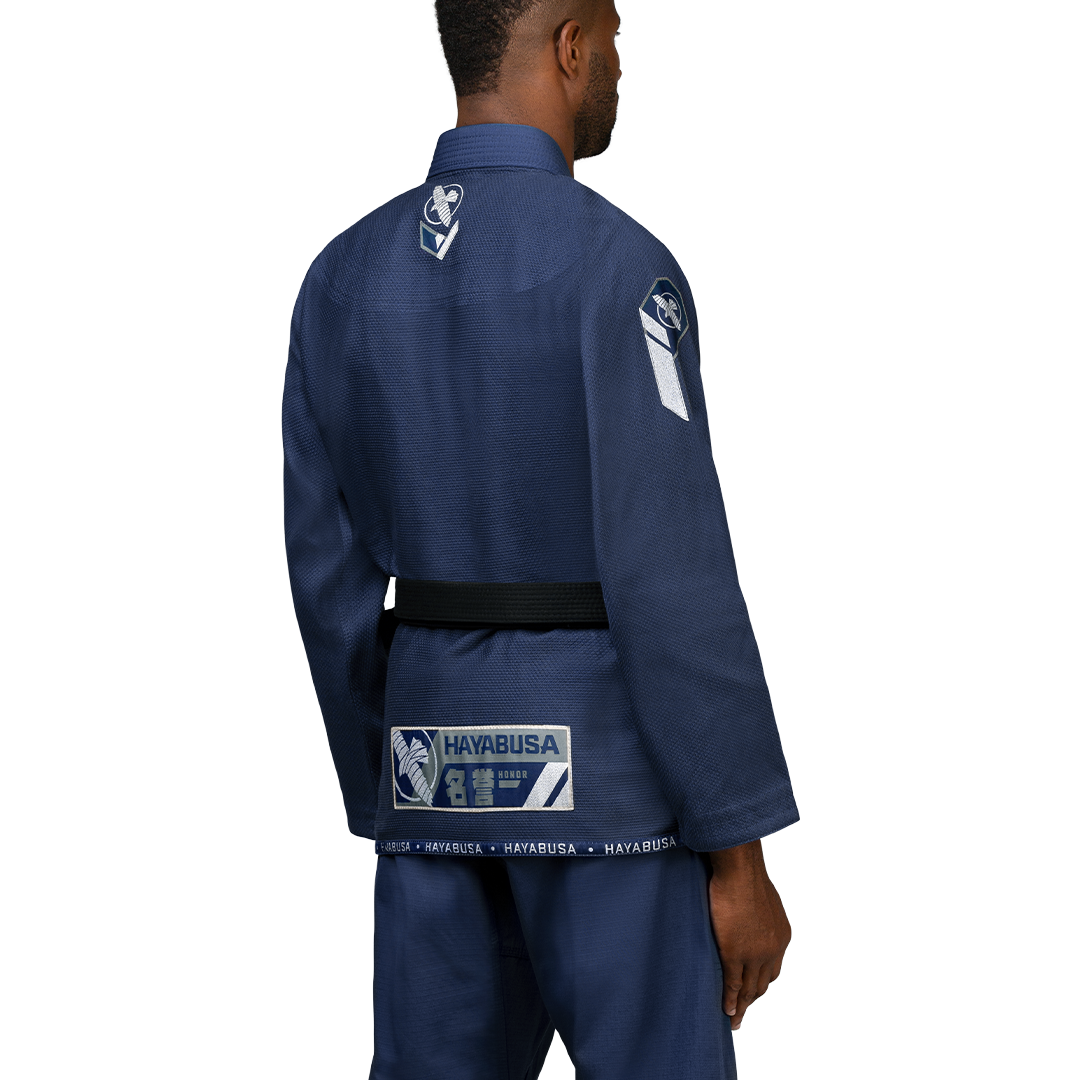 Uniforme de Jiujitsu Brasileño Liviano Hayabusa Ascend (Azul) (Disponible por Encargo)