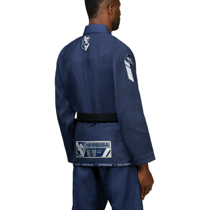 Uniforme de Jiujitsu Brasileño Liviano Hayabusa Ascend (Azul) (Disponible por Encargo)