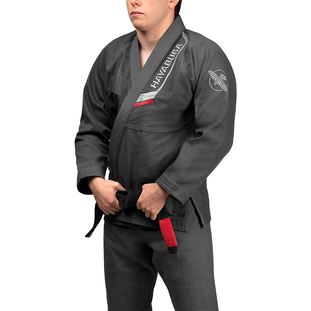 Uniforme de Jiujitsu Brasileño Liviano Hayabusa Ultra-Lightweight (Gris) (Disponible por Encargo)