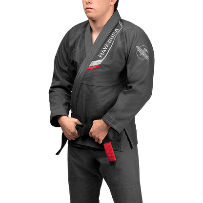 Uniforme de Jiujitsu Brasileño Liviano Hayabusa Ultra-Lightweight (Gris) (Disponible por Encargo)