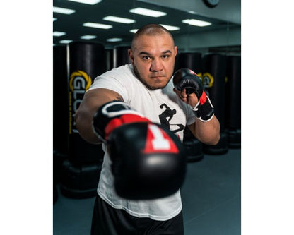 Guantes de MMA Title Full Contact (Sparring) (Negro / Rojo) (Disponible por Encargo)