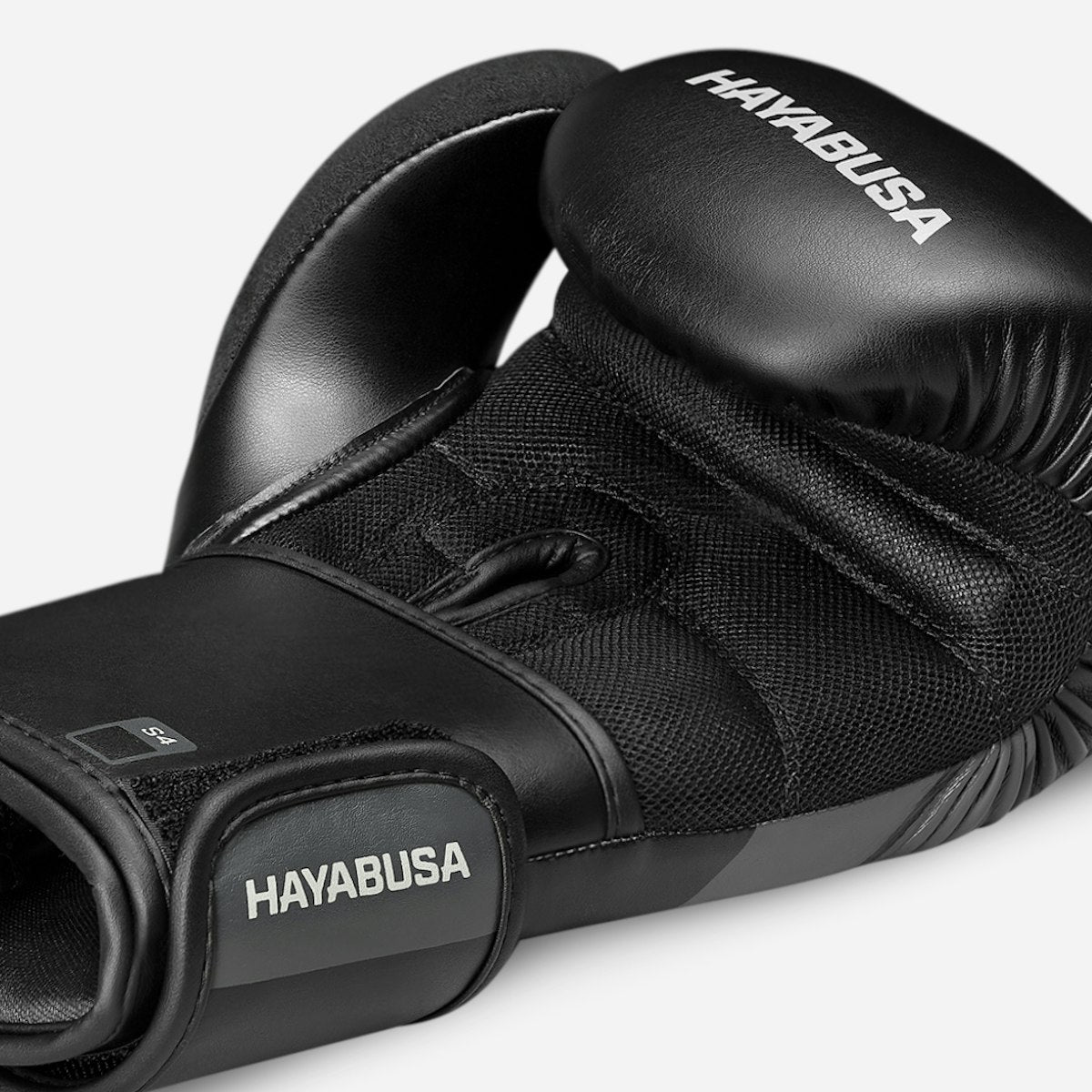 Guantes de Box Hayabusa S4 (Negro / Gris) (Disponible por Encargo)