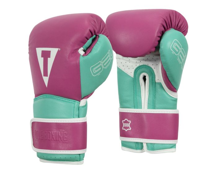 Guantes de Box Title de Gel Freestyle (Fucsia / Turquesa) (Disponible por Encargo)