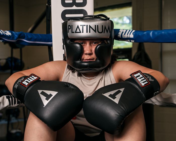 Careta Title Platinum Full Face Training (Negro / Gris) (Disponible por Encargo)
