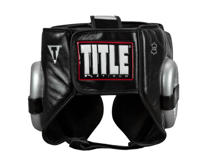 Careta Title Platinum Traditional Training (Negro / Gris) (Disponible por Encargo)