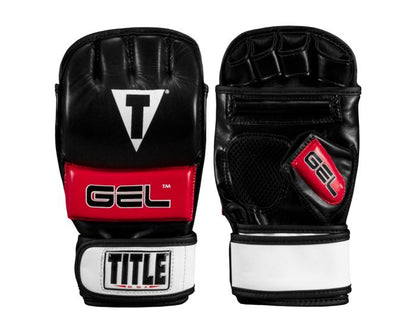 Guantes de MMA Title Perform Gel 2.0 (Sparring) (Negro / Rojo) (Disponible por Encargo)