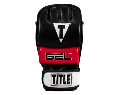 Guantes de MMA Title Perform Gel 2.0 (Sparring) (Negro / Rojo) (Disponible por Encargo)