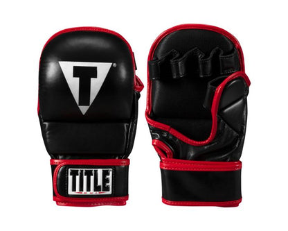 Guantes de MMA Title Perform Safe Spar 2.0 (Sparring) (Negro / Rojo) (Disponible por Encargo)
