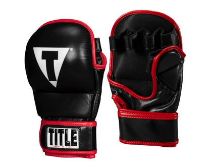 Guantes de MMA Title Perform Safe Spar 2.0 (Sparring) (Negro / Rojo) (Disponible por Encargo)