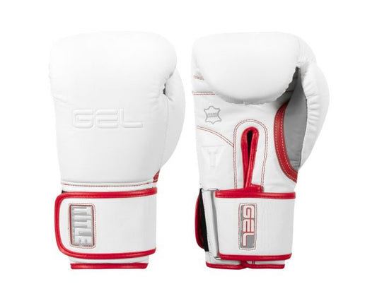 Guantes de Box Title GEL Edición Especial (Blanco / Rojo) (Disponible por Encargo)