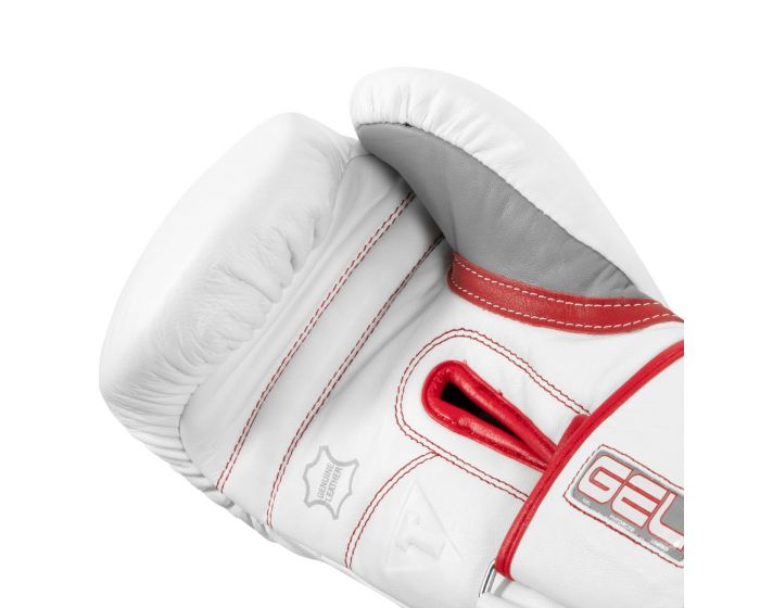 Guantes de Box Title GEL Edición Especial (Blanco / Rojo) (Disponible por Encargo)