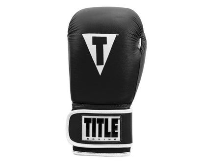 Guantes de Box Title Pro Style 3.0 (Cuero) (Negro / Blanco) (Disponible por Encargo)