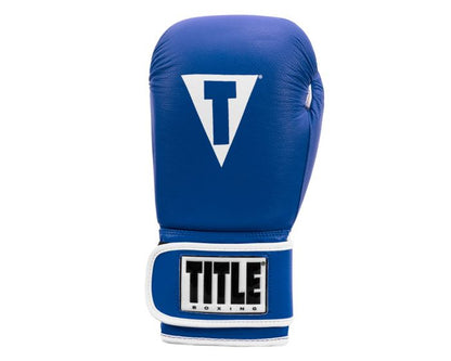 Guantes de Box Title Pro Style 3.0 (Cuero) (Azul / Blanco) (Disponible por Encargo)
