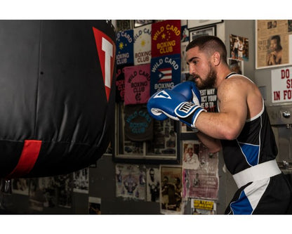 Guantes de Box Title Pro Style 3.0 (Cuero) (Azul / Blanco) (Disponible por Encargo)