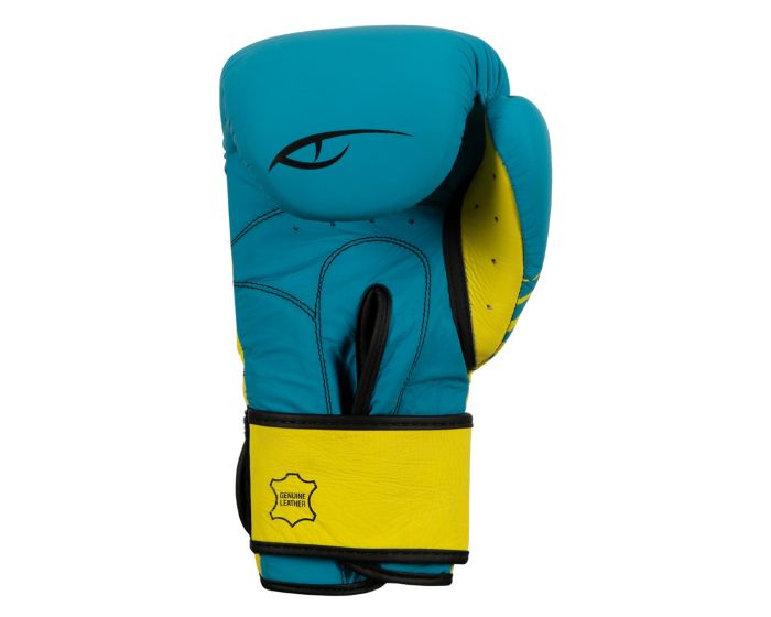Guantes de Box Title Viper Select 2.0 (Cuero) (Turquesa / Amarillo) (Disponible por Encargo)