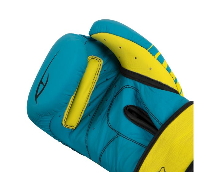 Guantes de Box Title Viper Select 2.0 (Cuero) (Turquesa / Amarillo) (Disponible por Encargo)