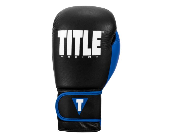 Guantes de Box Title Dynamic Strike (Negro / Azul) (Disponible por Encargo)